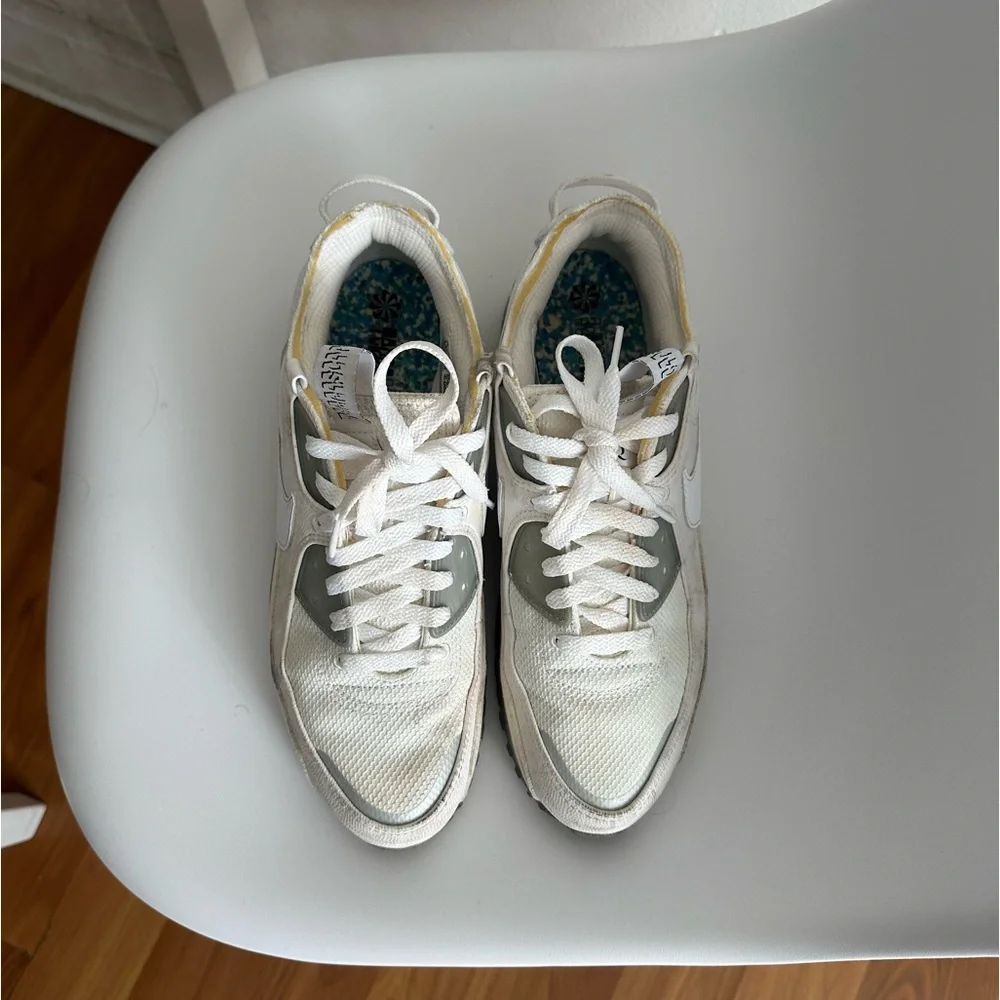 Nike Air Max Terrascape 90 in ‘Triple White’ - Picture 2 of 6